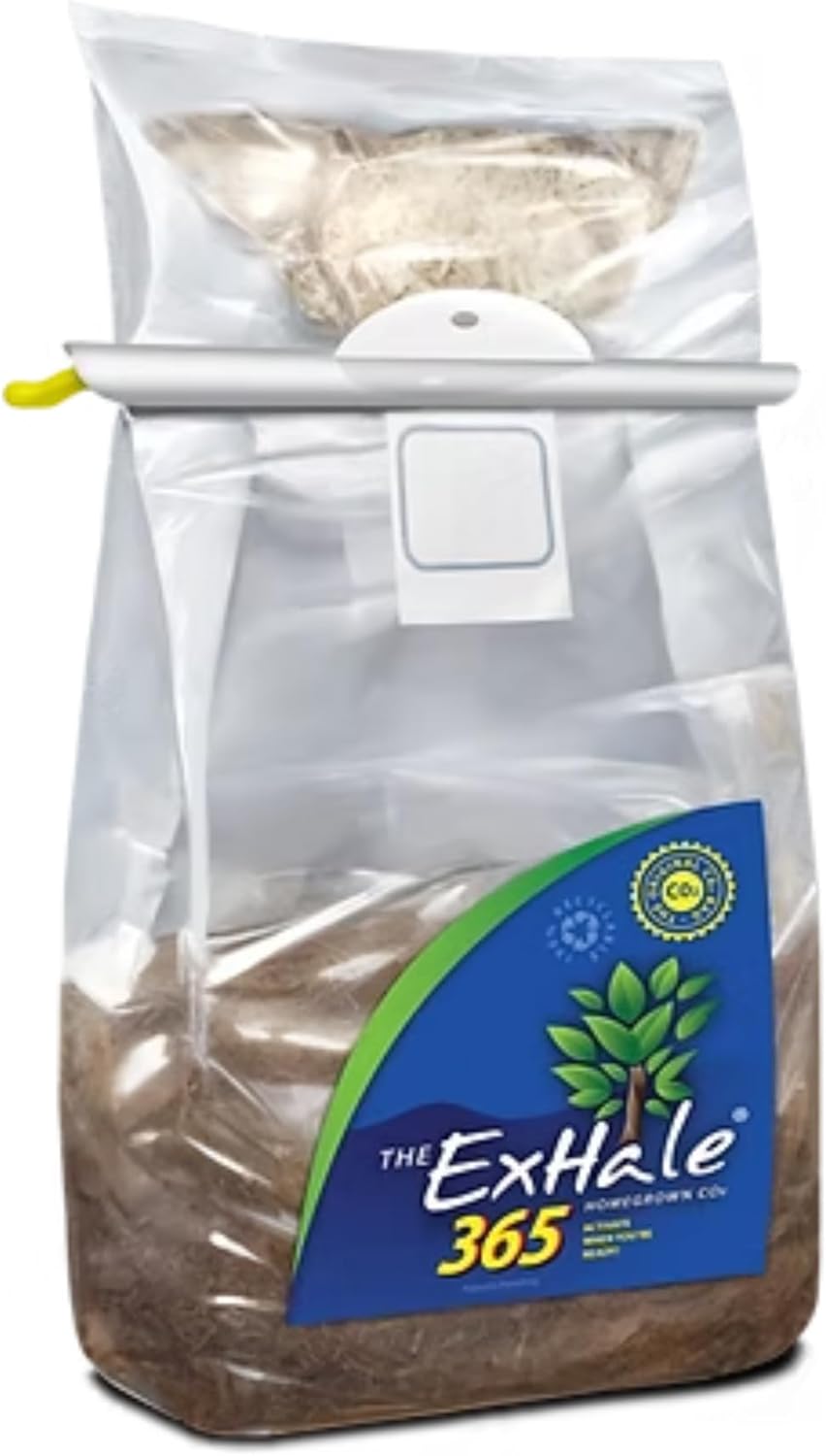 Exhale Homegrown CO2 365 Self-Activated Bag for Grow Rooms