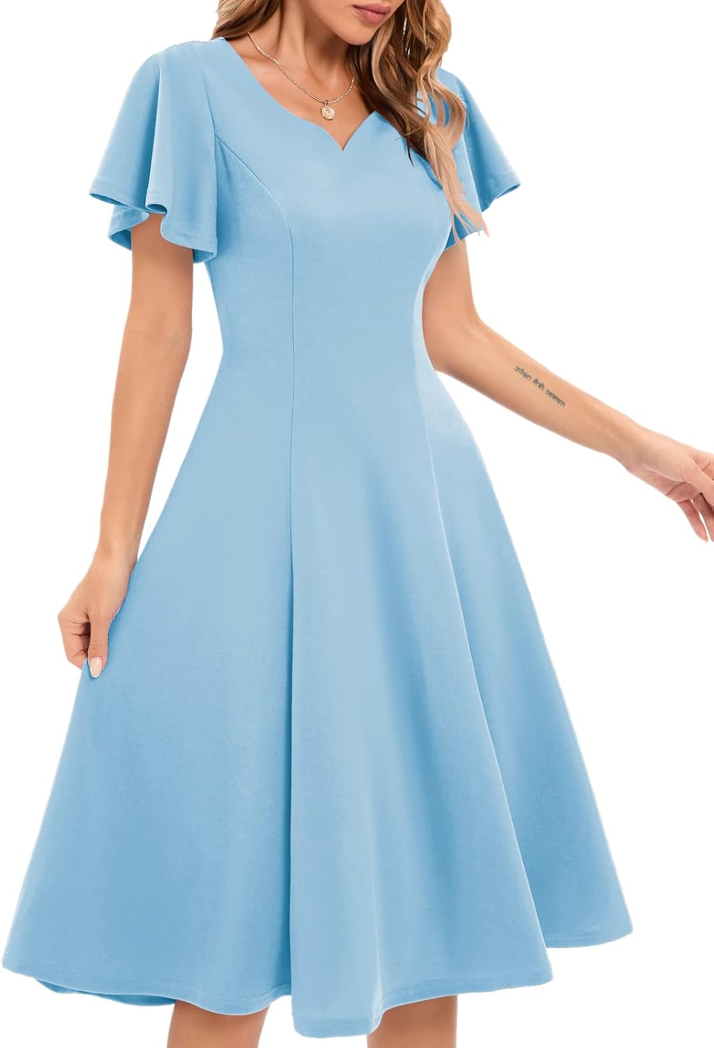 HomRain Wedding Guest Dresses for Women - Vintage Fit and Flare