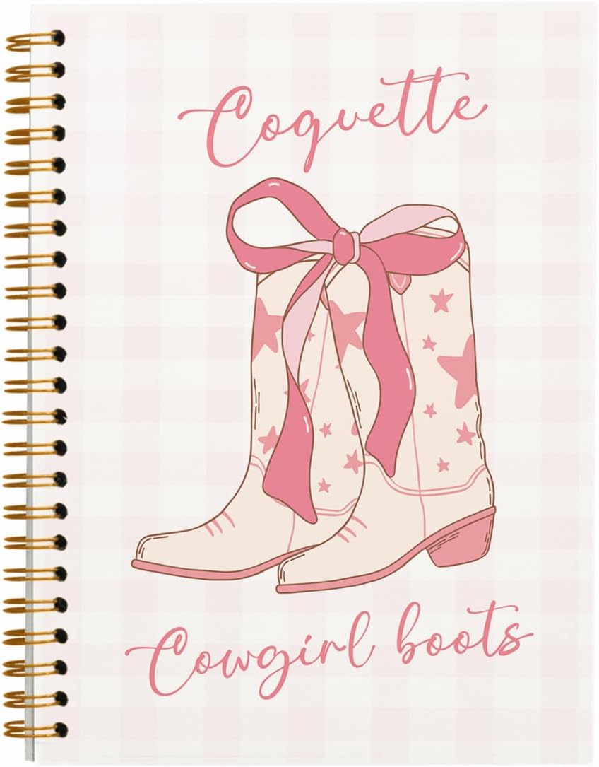 Pink Coquette Hardcover Notebook: Trendy & Chic for Teen Girls!