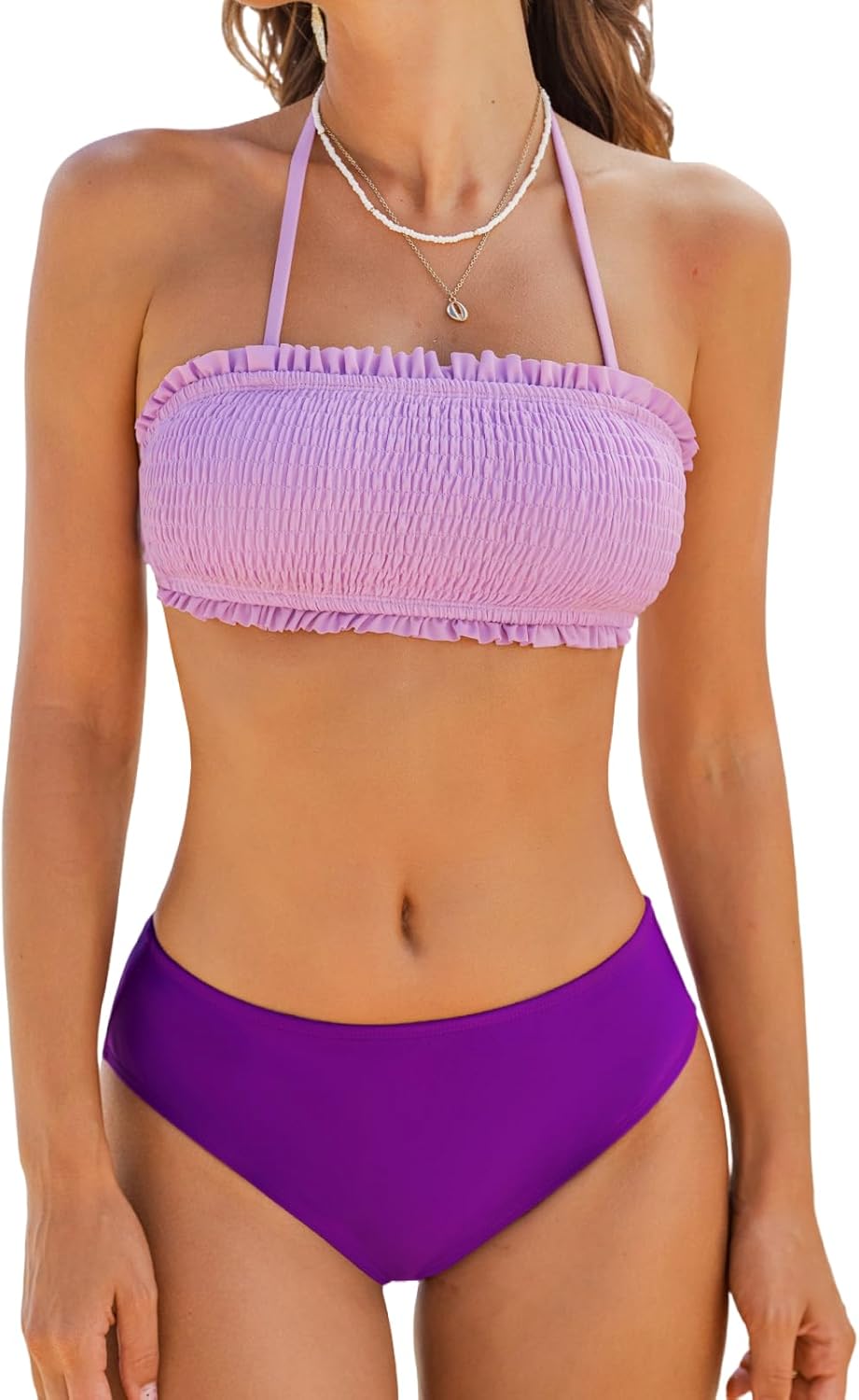 CUPSHE Bikini Set for Women Stylish Two Piece Swimsuit