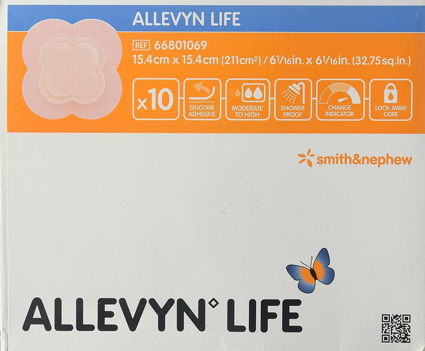Smith+Nephew ALLEVYN Life Wound Dressing for Secure Healing