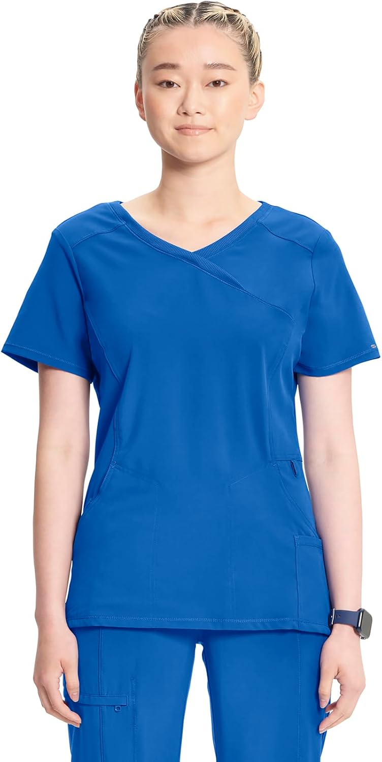 Infinity by Cherokee Women Nurse Scrubs Top Mock Wrap - 2625A Review
