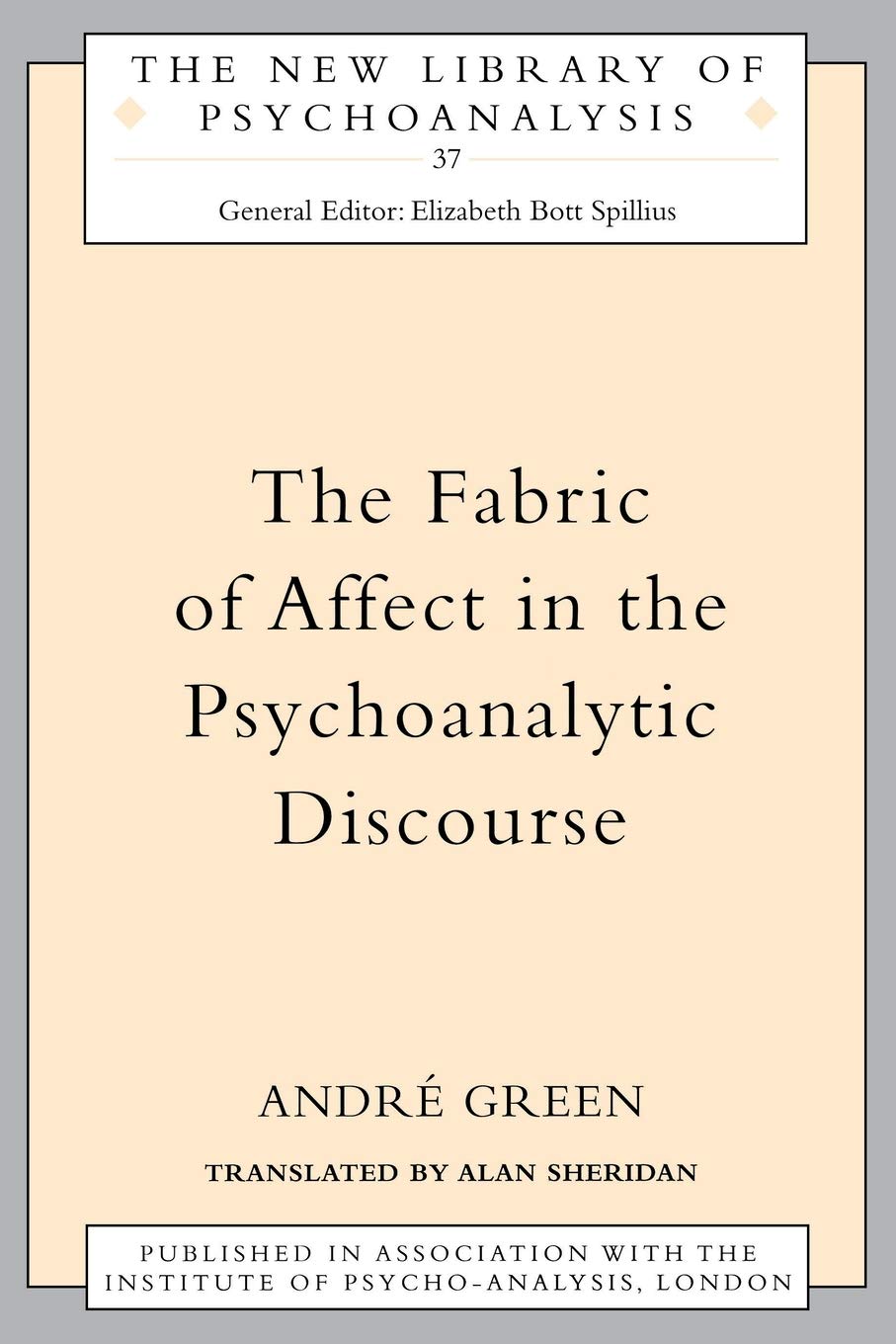 The Fabric of Affect in the Psychoanalytic Discourse Review