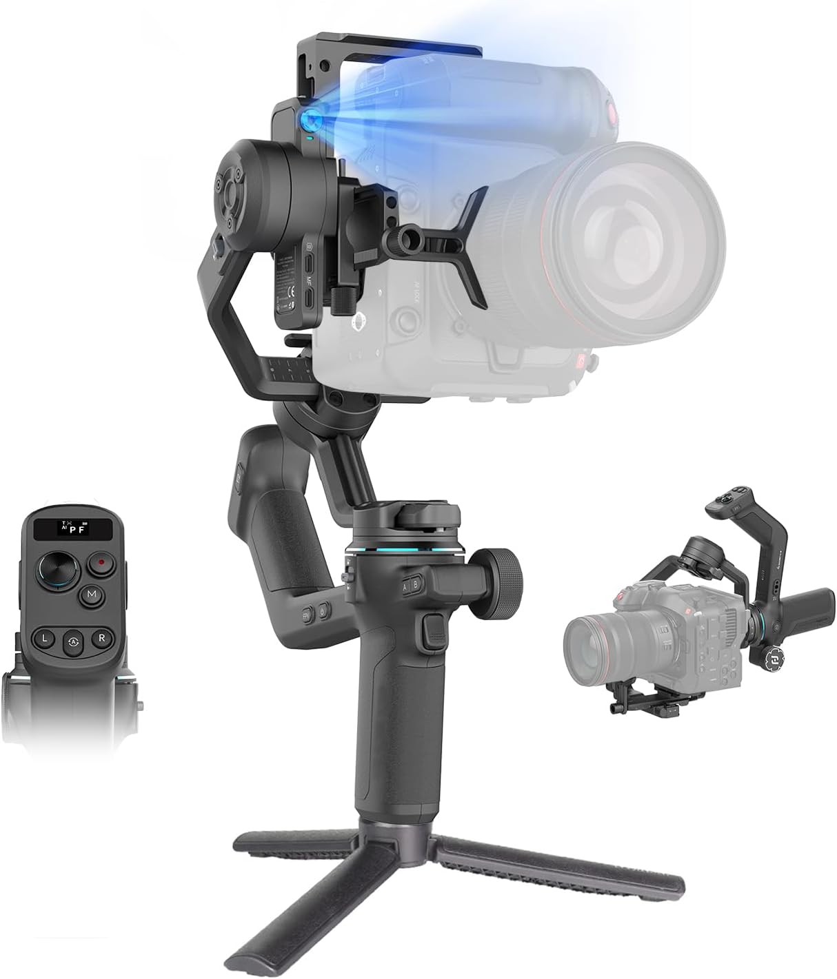 FeiyuTech SCORP-C2 Gimbal Stabilizer with AI Tracking Features