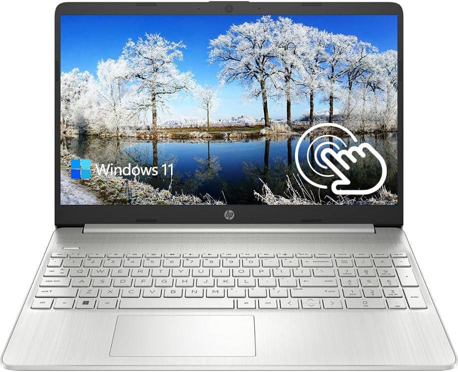 HP 15.6 Touchscreen HD Laptop with Intel i3 and 16GB RAM