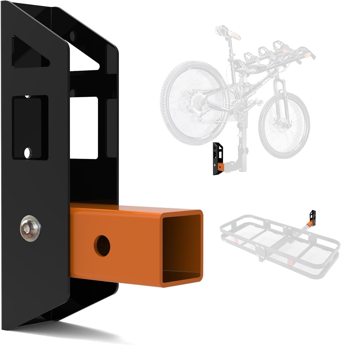 Hitch Wall Mount 2 in Receiver for Efficient Garage Storage