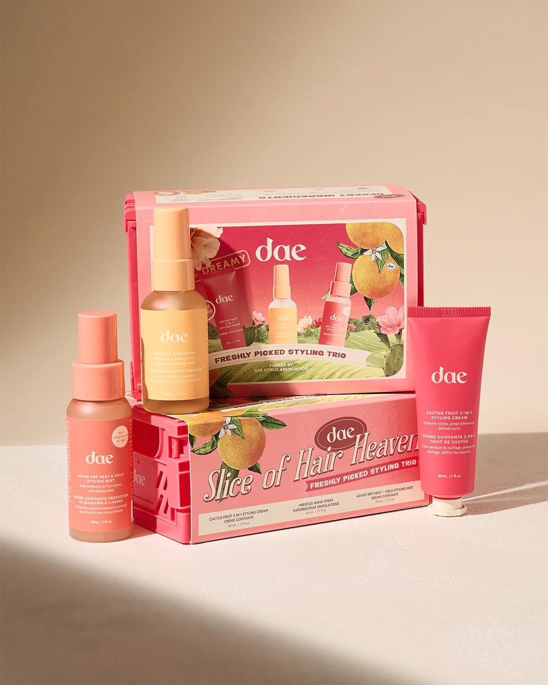 Dae Hair 3-In-1 Styling Cream for Frizz Control and Shine