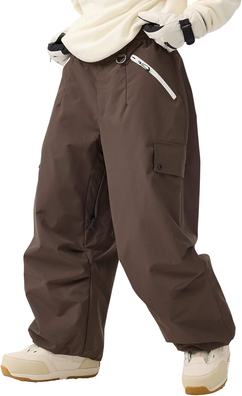 Baggy Ski Pants for Men and Women - Insulated and Waterproof