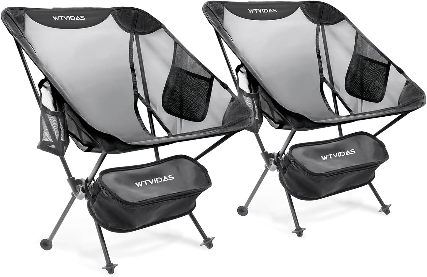 Ultralight Mesh Camping Chairs 2 Pack
