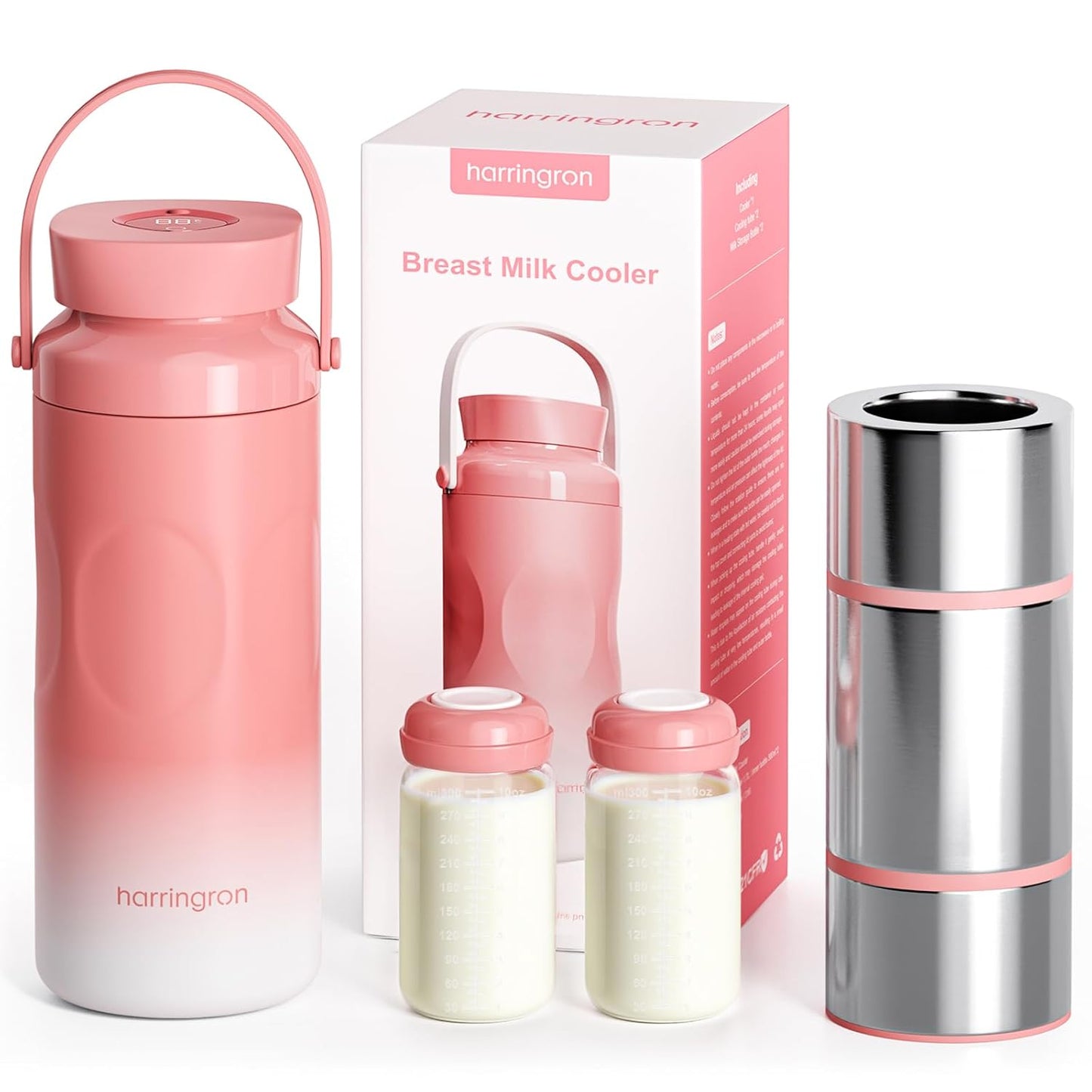 Portable Breast Milk Cooler Bottle for Travel - 48 Hours Cold