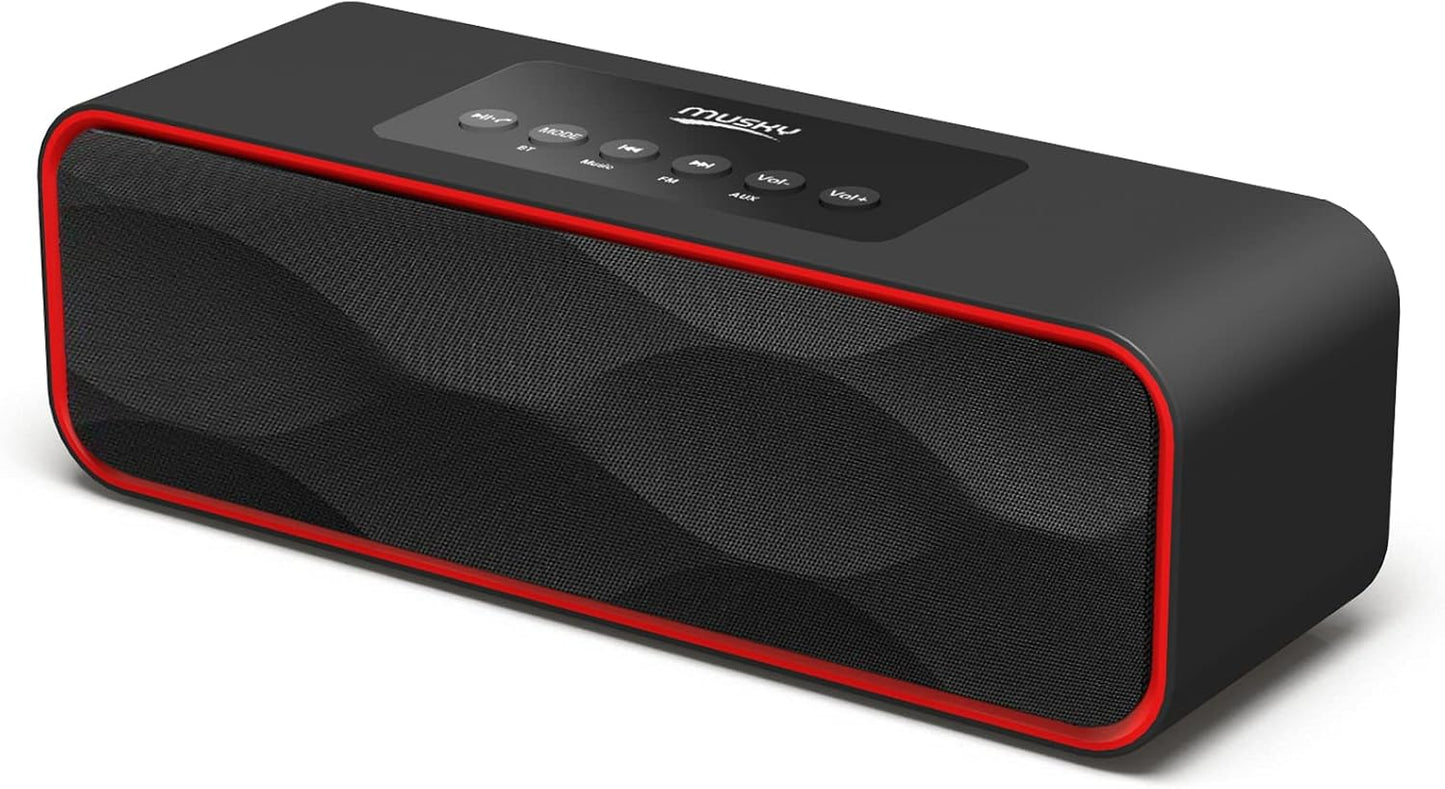 Portable Wireless Bluetooth Stereo Speaker with Powerful Sound