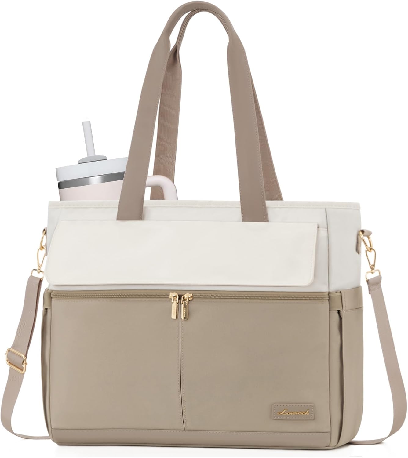 LOVEVOOK Laptop Bag for Women - Stylish and Functional Tote