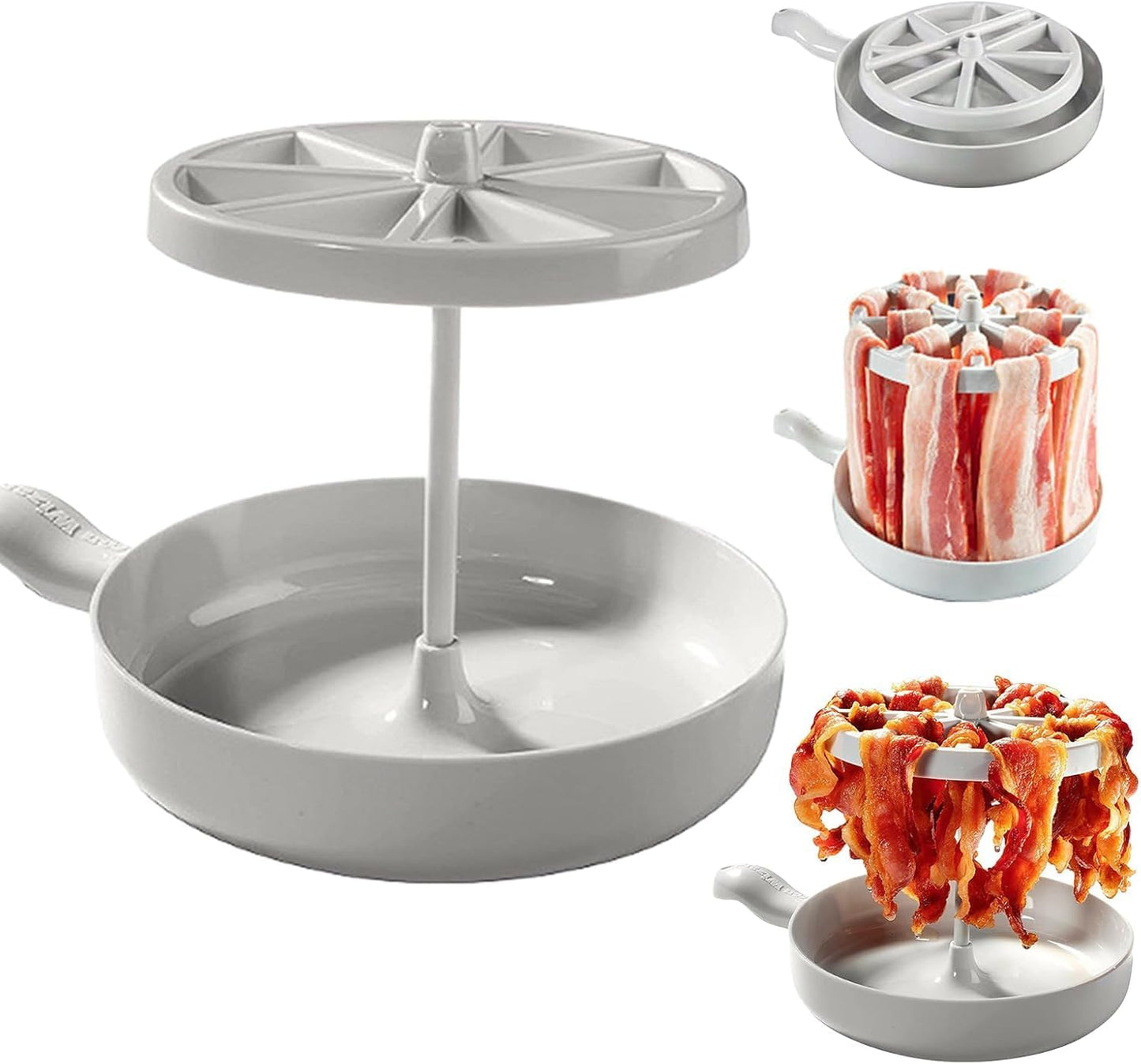 Bacon Wizard Microwave Bacon Maker - Crispy & Quick!