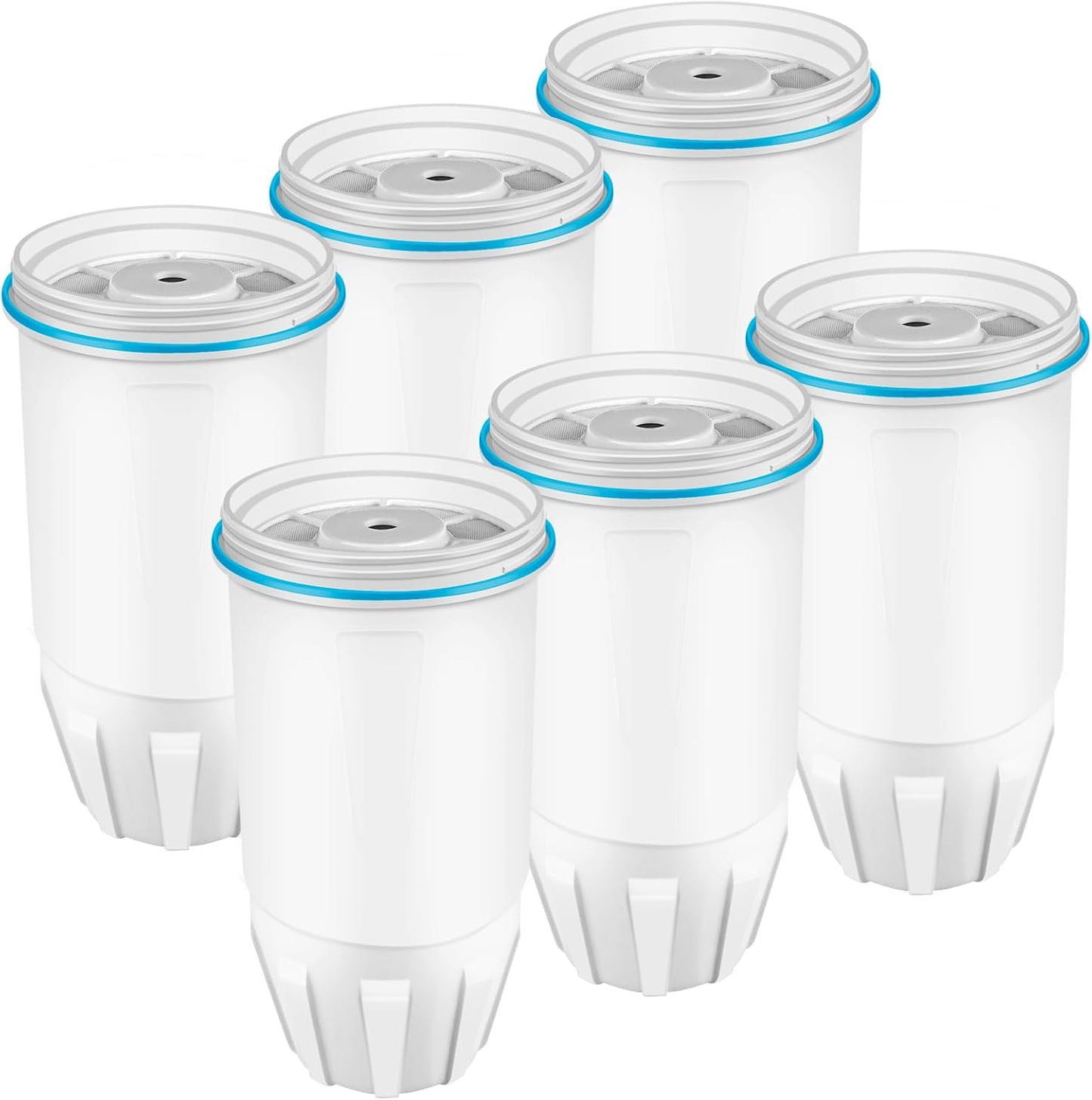 Water Filter Replacement for ZERO Pitcher, 6 Pack Filters