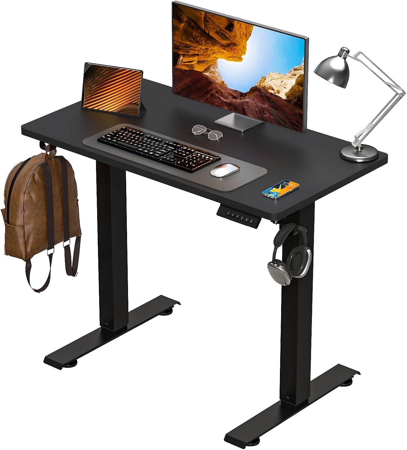 Kingant Electric Stand Up Desk - Ergonomic Space Saver!