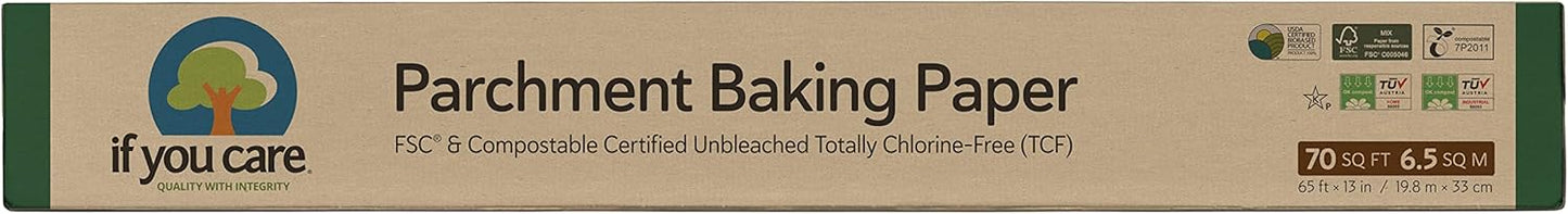 If You Care Parchment Baking Paper: 70 Sq Ft of Eco-Friendly Baking Bliss