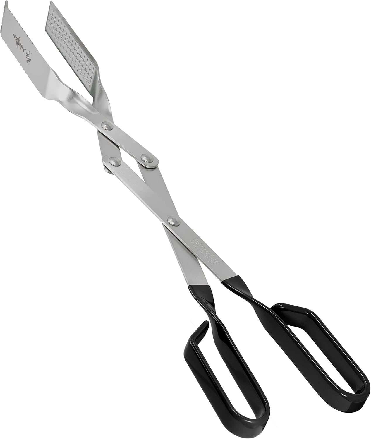 Shark BBQ Grill Tongs - 17 inch Stainless Steel for Grilling