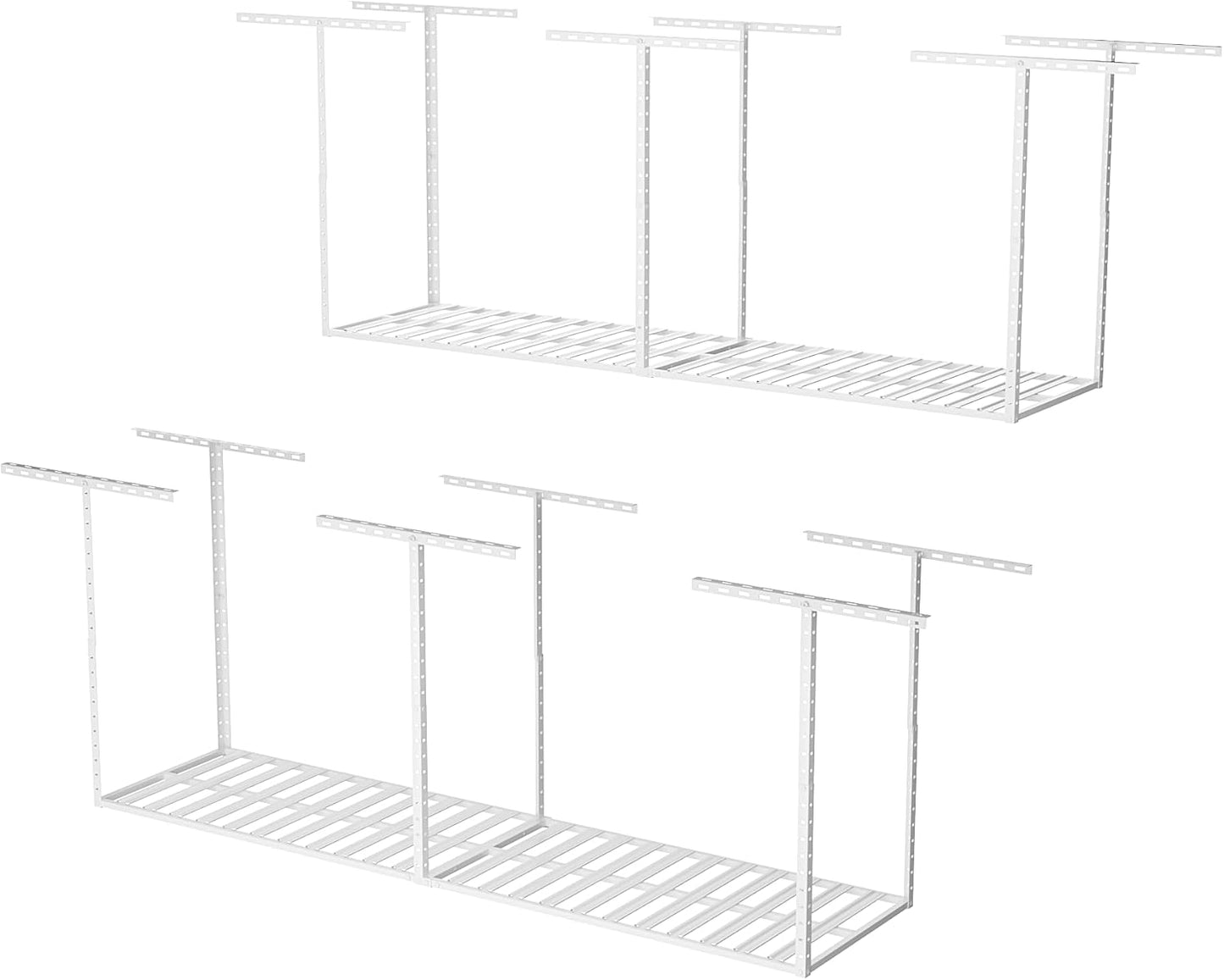 SunsGrove 2x8 Garage Overhead Storage Rack for Heavy Duty Use