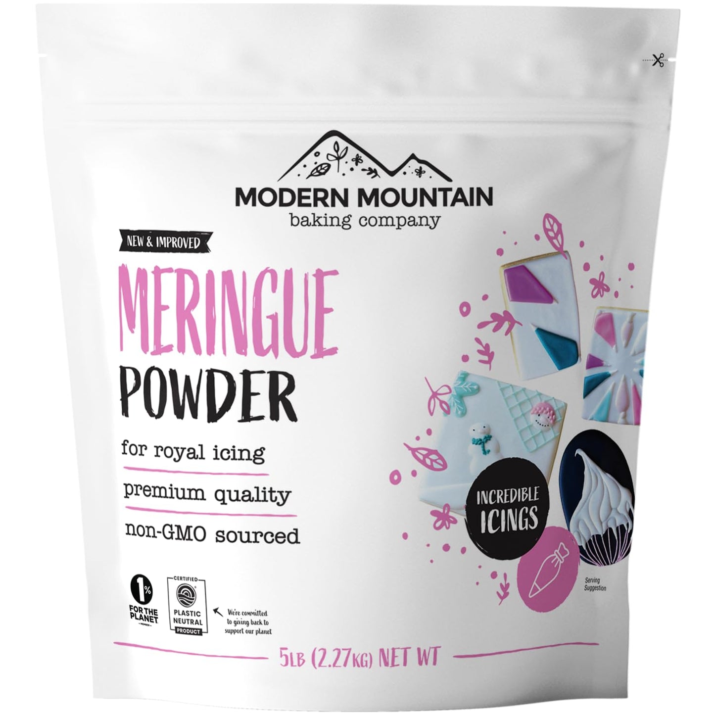Meringue Powder for Royal Icing - Premium Quality 5lb Pack
