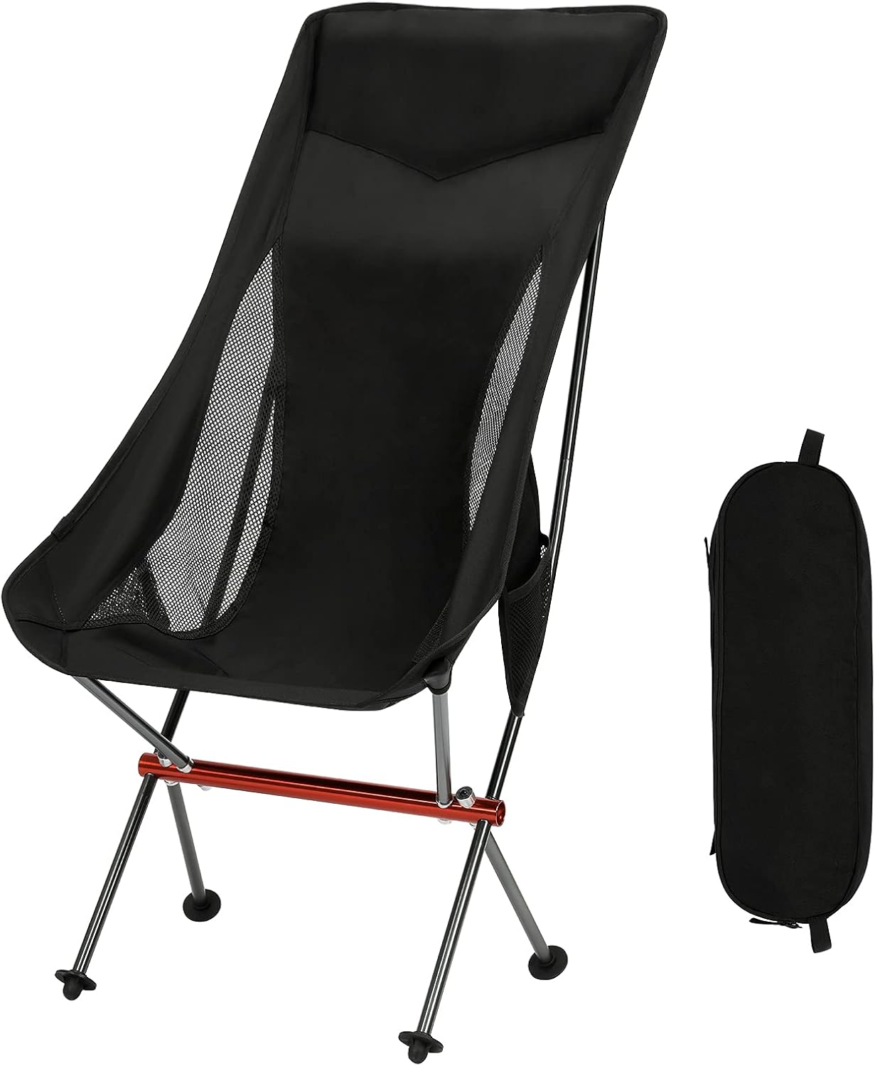 SHALLWE High Back Aluminum Camp Chair