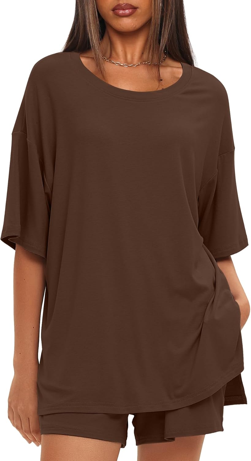 Darong Women's Two Piece Loungewear Set for Casual Comfort