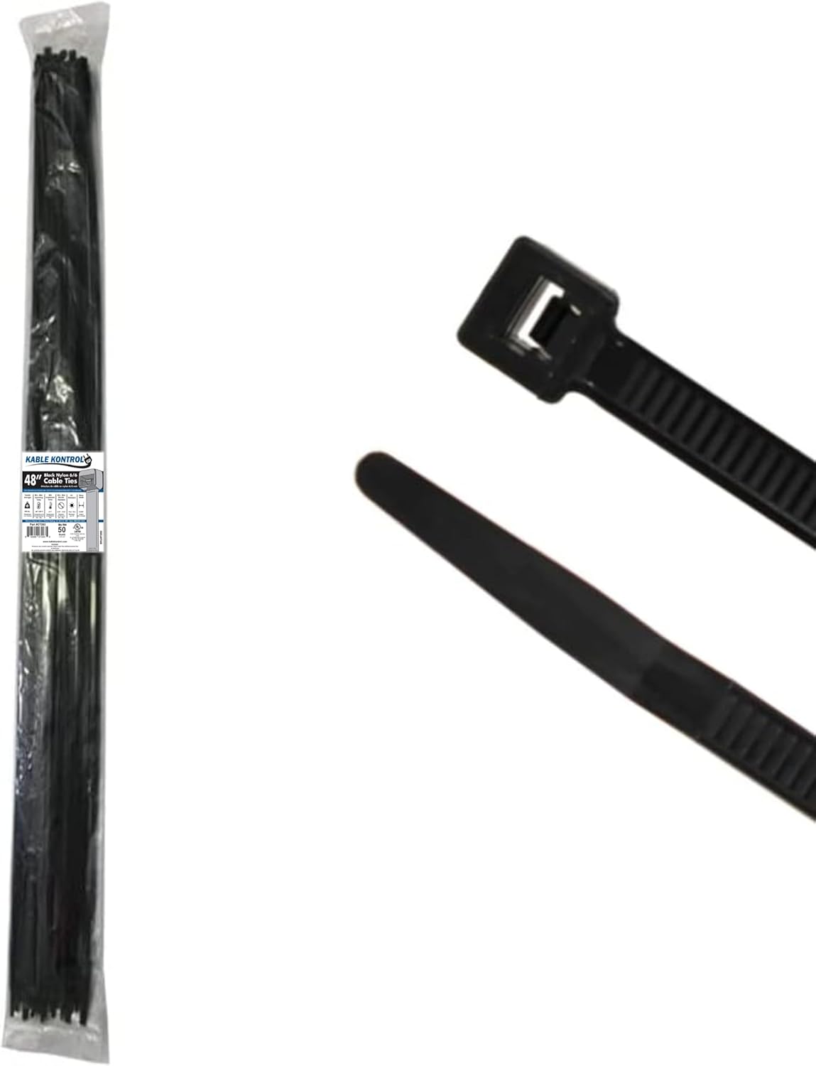 Kable Kontrol Heavy Duty Cable Zip Ties for All Your Needs