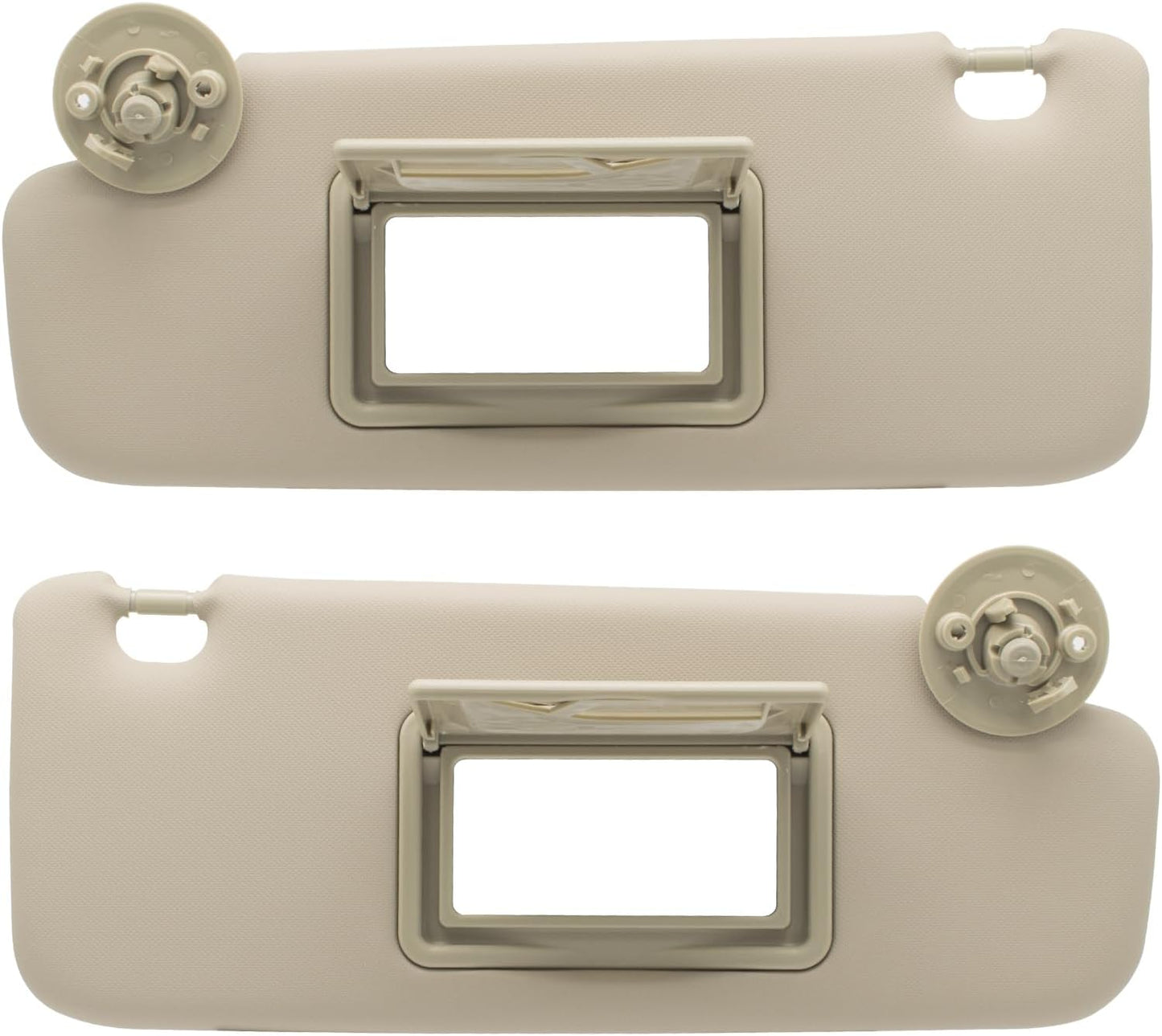 Driver Left & Passenger Right Side Sun Visor Replacement for Chevy