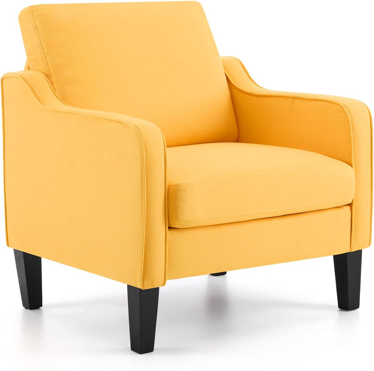 VINGLI Accent Chair for Living Room - Comfy Mid Century Design