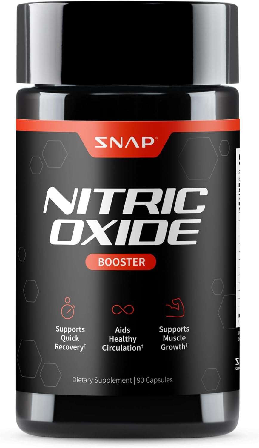 Nitric Oxide Supplement with L-Arginine for Energy & Recovery