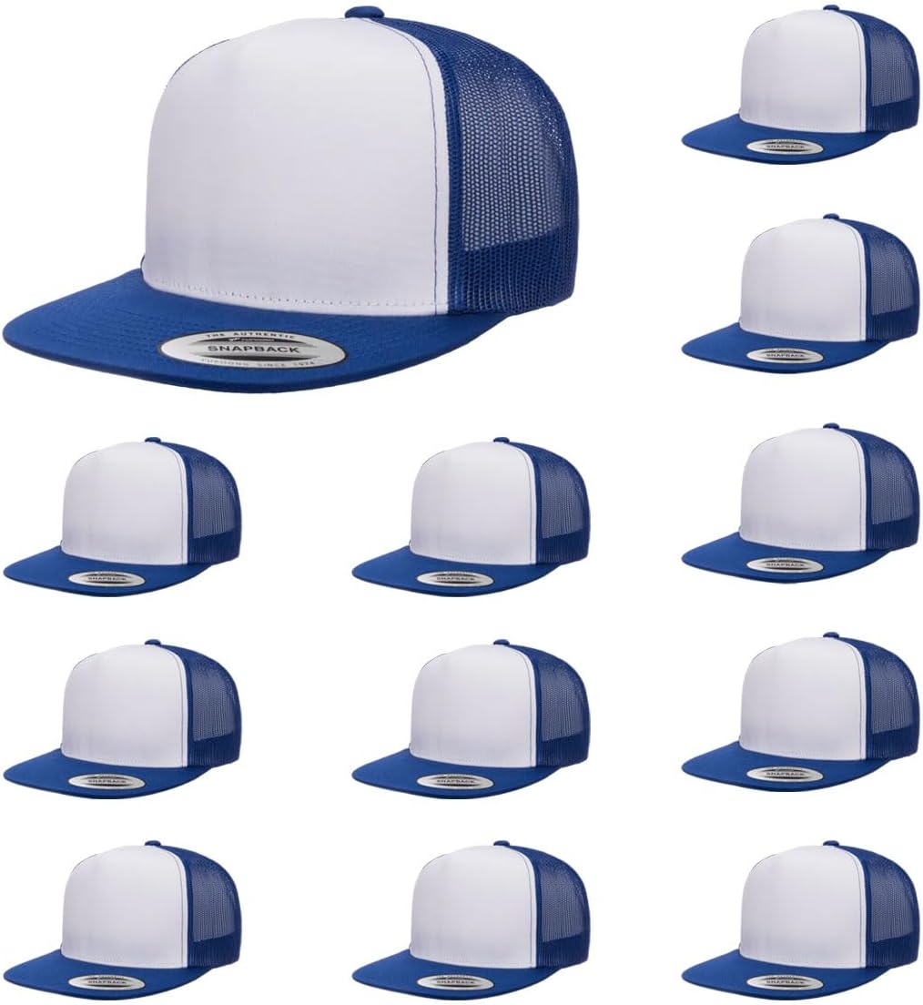Yupoong 5-Panel Classic Trucker Cap for Ultimate Comfort