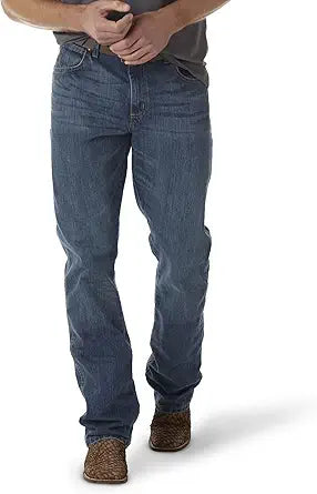 Wrangler Men's Cowboy Cut Slim Fit Boot Cut Jean for Style