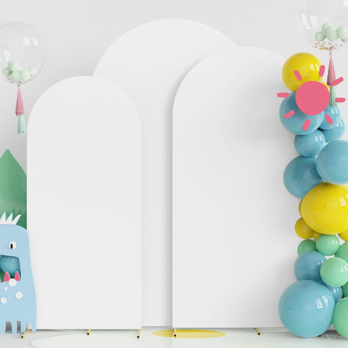 Fomcet Wedding Arch Cover Set of 3 for Stunning Events