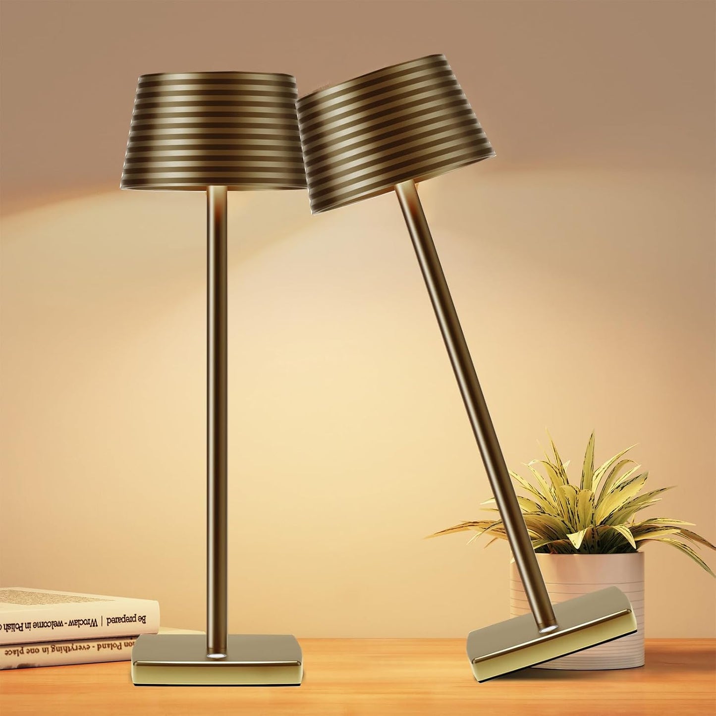 Cordless Table Lamps Rechargeable for Indoor and Outdoor Use