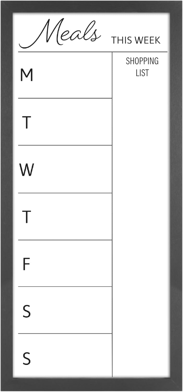 MCS Dry Erase Weekly Meal Planner for Effortless Meal Planning