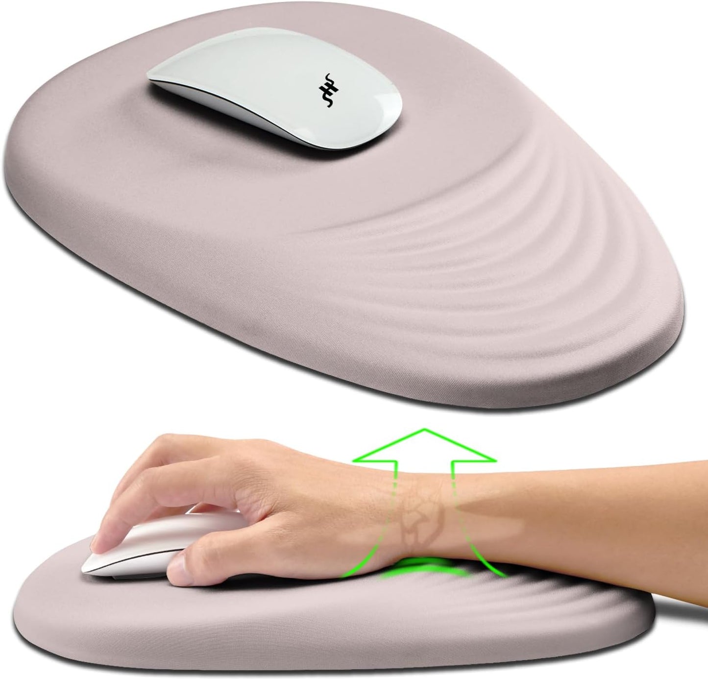 Hokafenle Ergonomic Wrist Support Mousepad