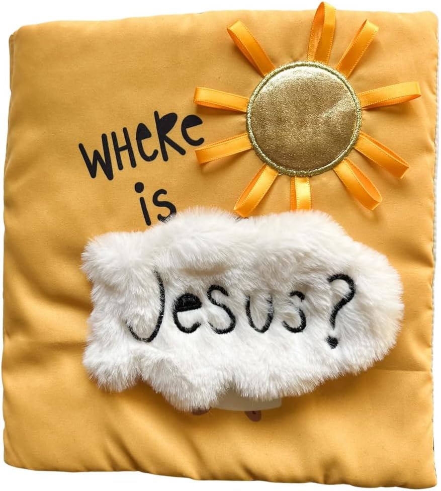 Where is Jesus Interactive Quiet Book for Young Believers