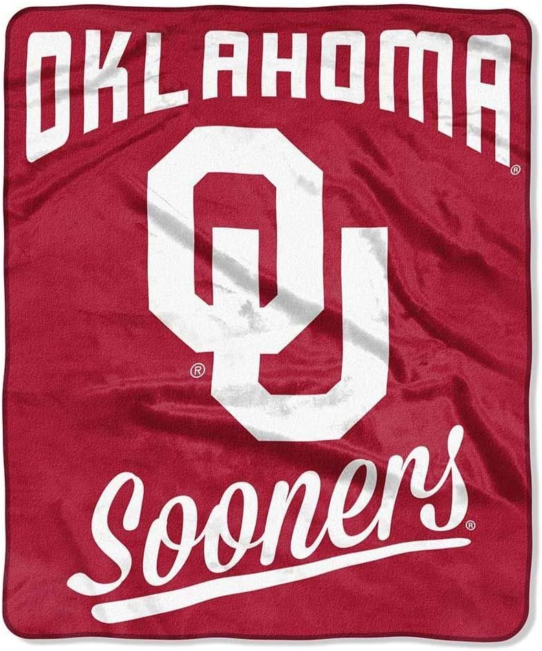 Northwest NCAA Unisex-Adult Raschel Throw Blanket for Comfort
