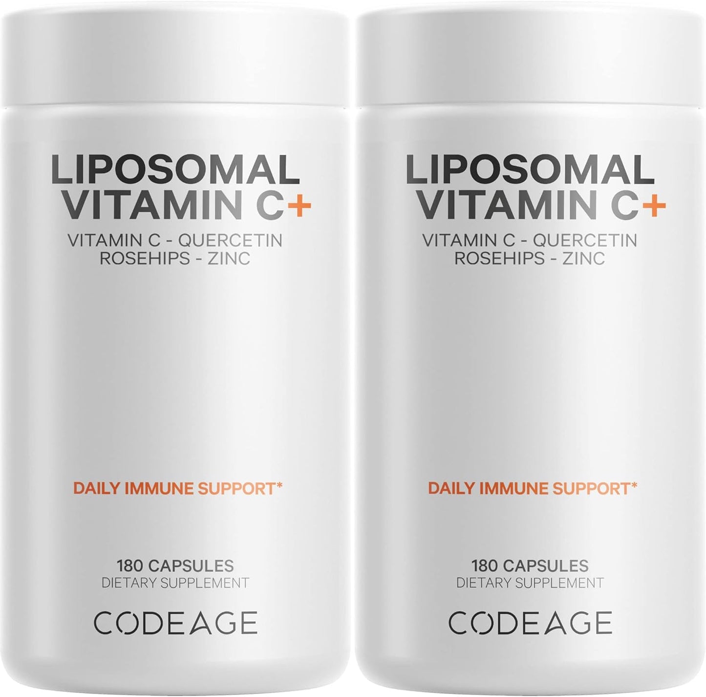Codeage Liposomal Vitamin C 1500mg with Zinc & Elderberry