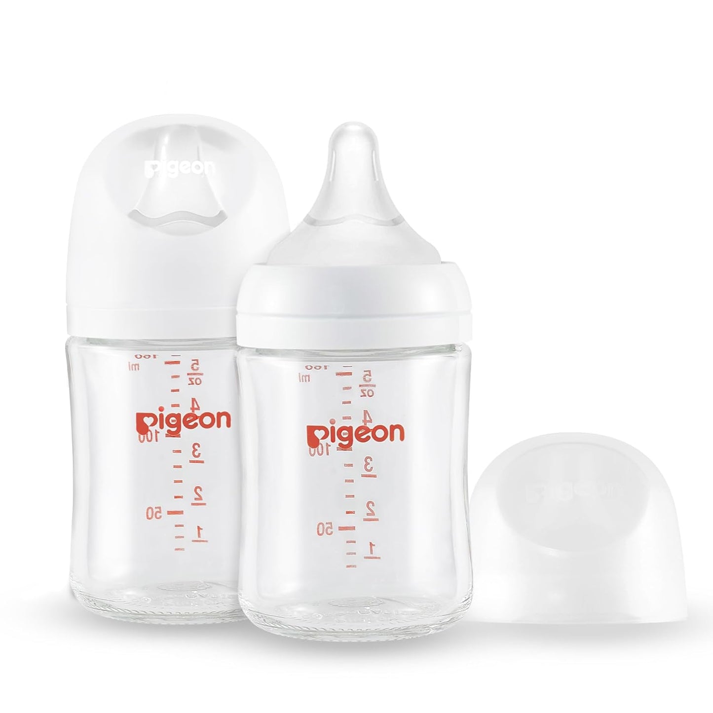 Pigeon Glass Nursing Bottle Wide Neck for Natural Feeding Experience
