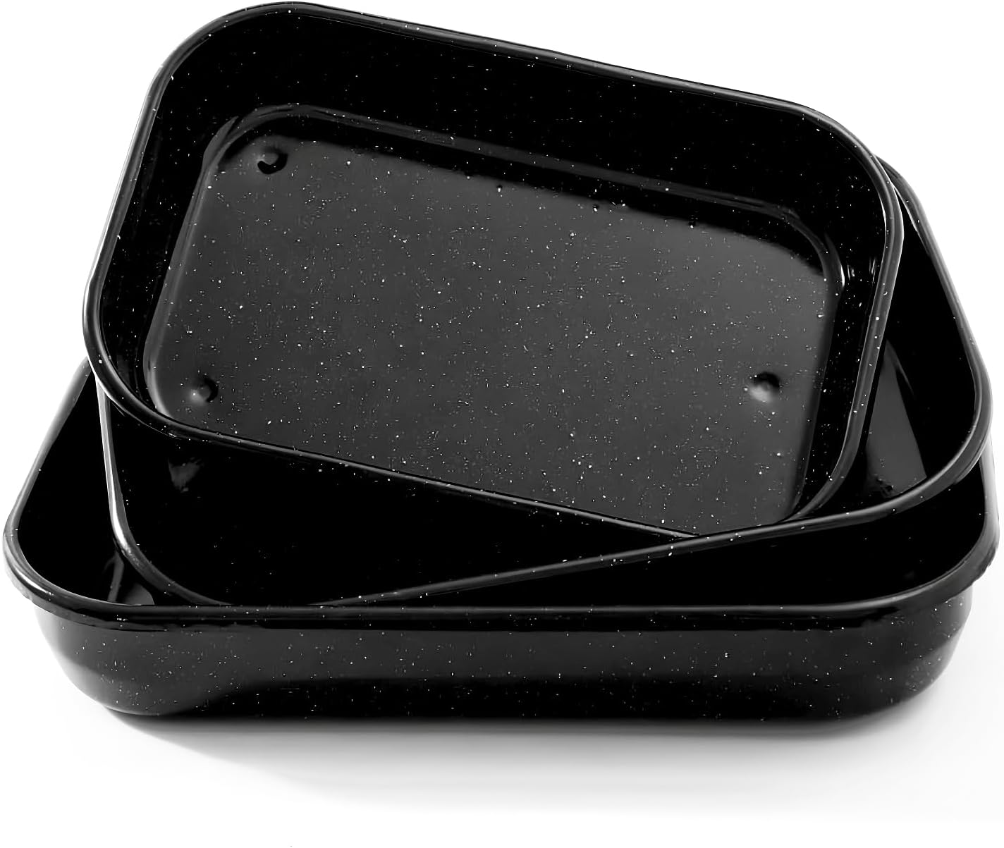 3-Pack Roasting Pans for Ovens - Versatile Bakeware Set