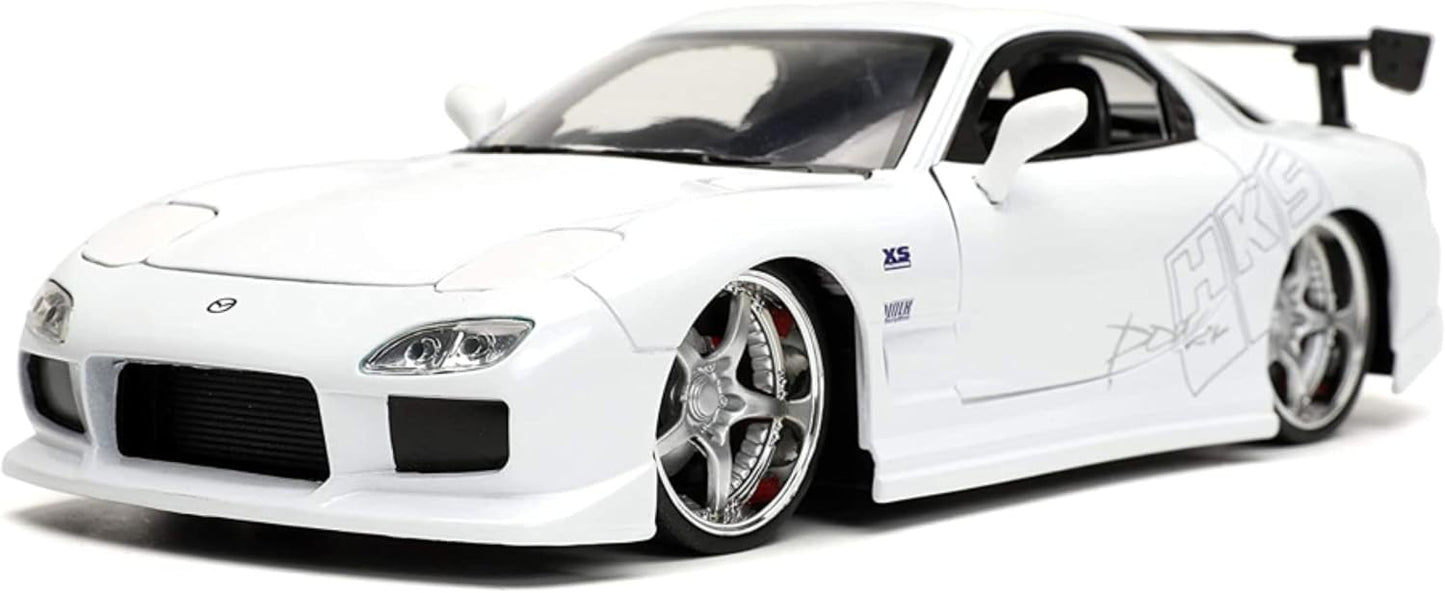 Jada Toys Fast & Furious 1:24 Mazda RX-7 Die-cast - White