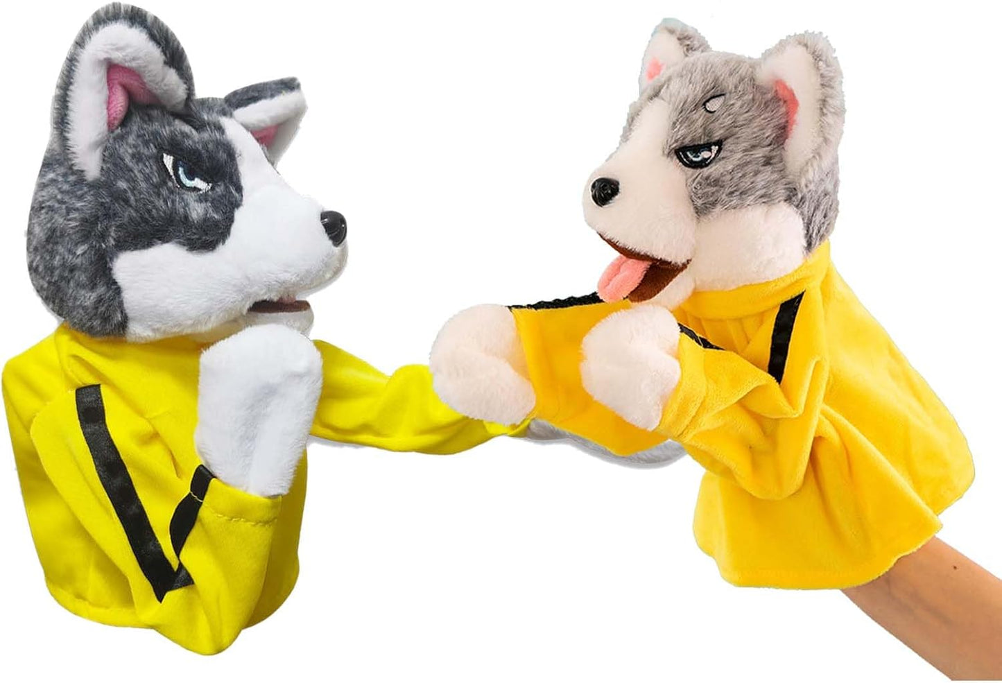 Husky Boxing Puppet: Interactive Game Toy