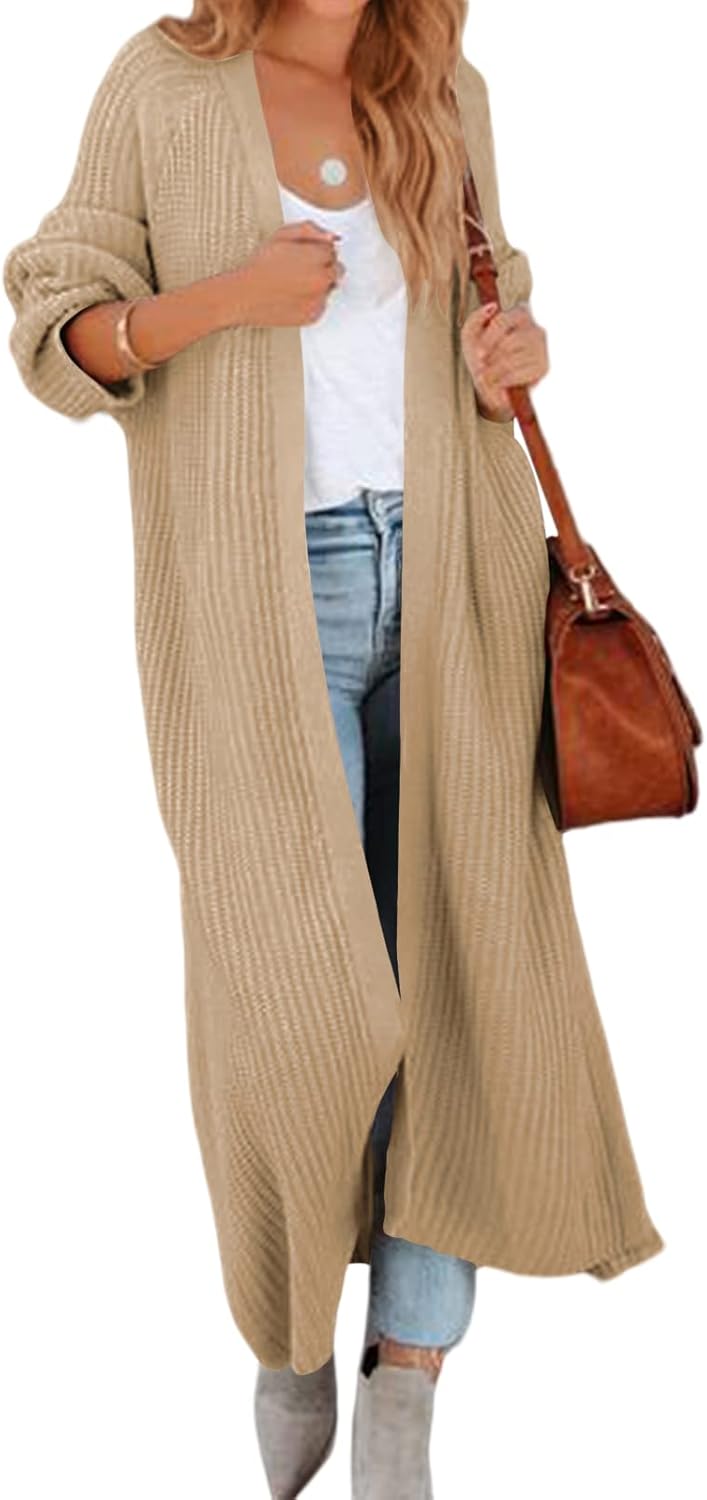 Women's Oversized Long Cardigan Sweaters for Cozy Style