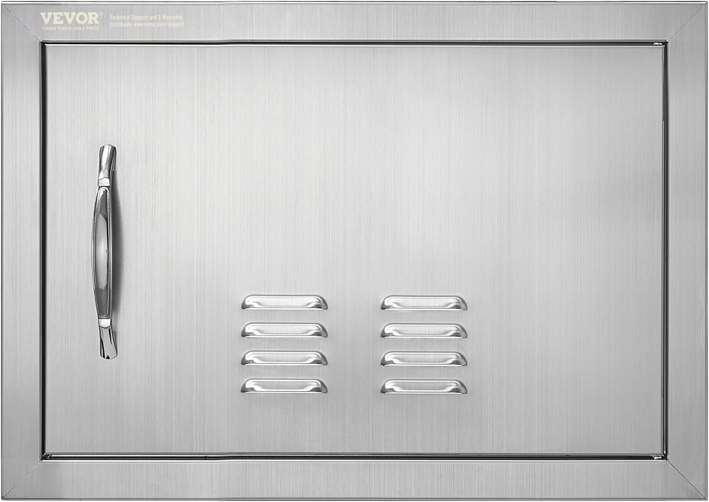 VEVOR Outdoor BBQ Access Door - Durable Stainless Steel Design