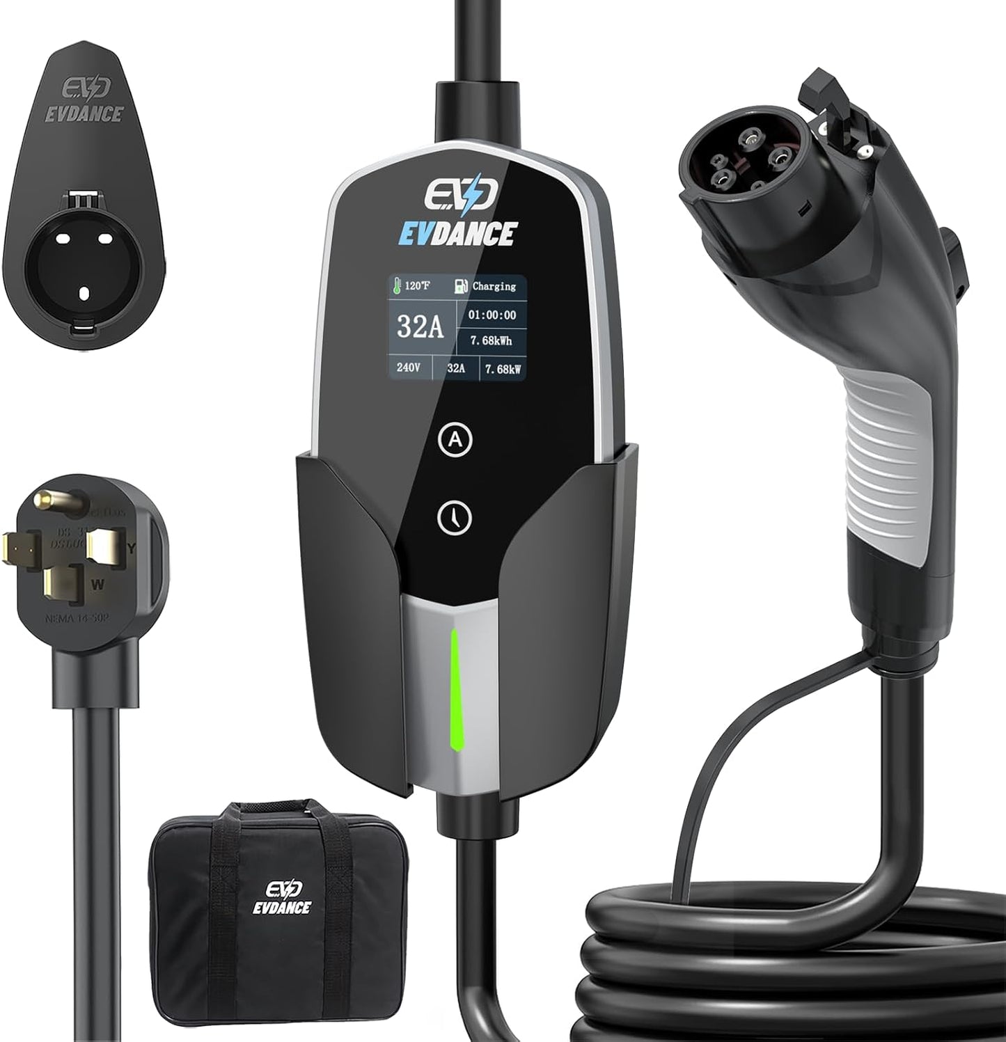 Fast-Charge Anywhere with EVDANCE 32A EV Charger
