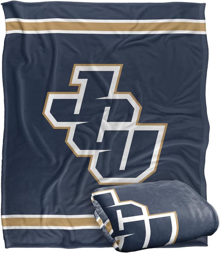 John Carroll University Primary Logo Silky Touch Throw Blanket
