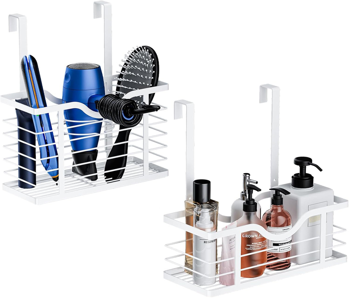 Adjustable Hair Dryer Organizer Set