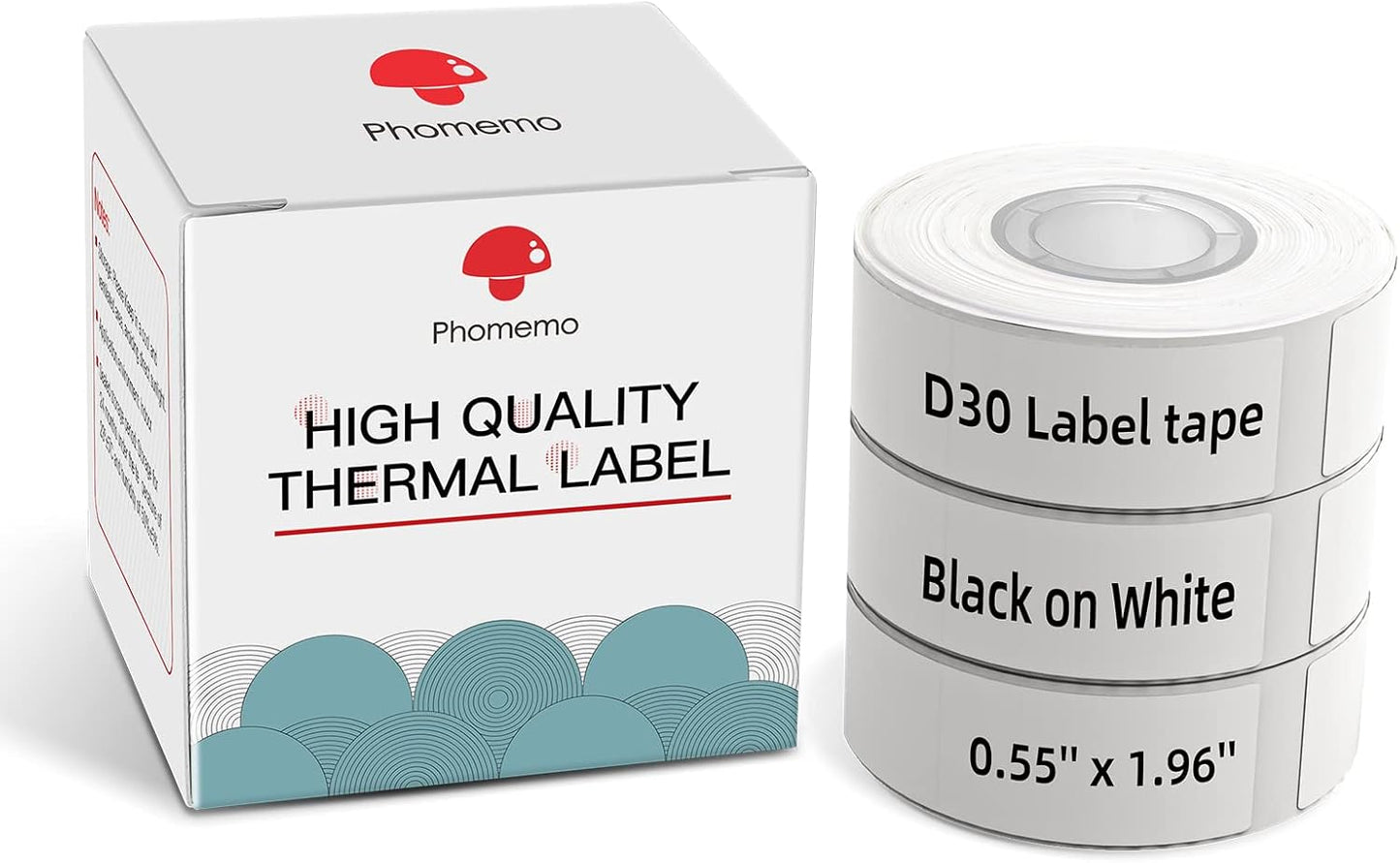 Waterproof Self-Adhesive Barcode Labels - 130Pcs x 3 Rolls
