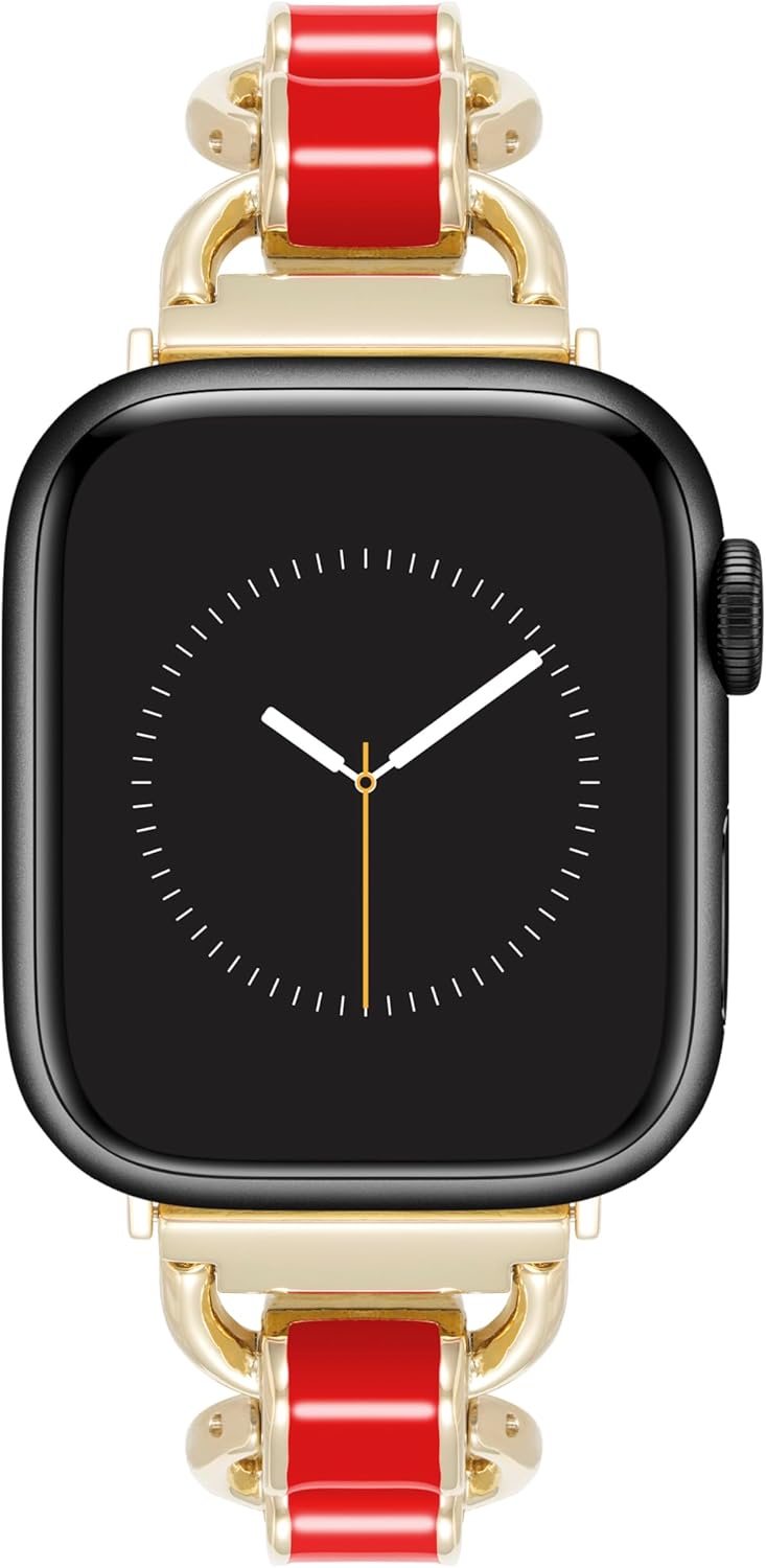 Stylish Anne Klein Fashion Chain Bracelet for Apple Watch Bands