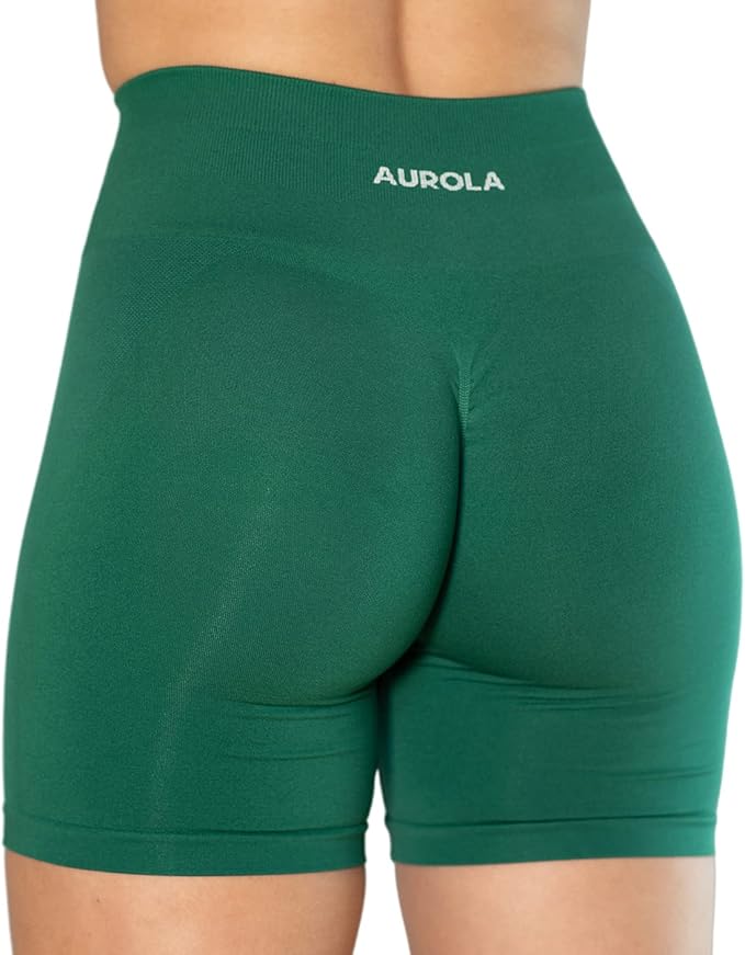 AUROLA Intensify Workout Shorts for Women Seamless Scrunch Design
